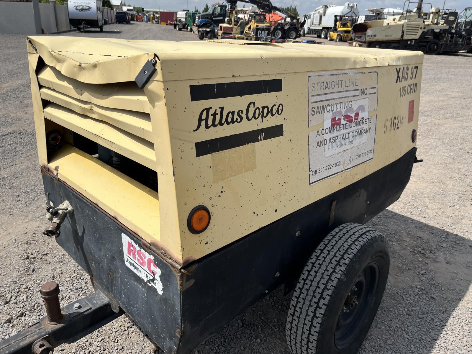 COMPRESOR DE AIRE ATLAS COPCO XAS185